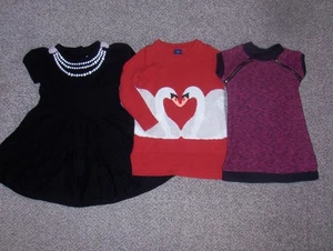 Lot of 3 Girls Tops Dress Size 2 Gymboree Gap DKNY - Picture 1 of 5
