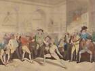 THOMAS ROWLANDSON MR ANGELO FENCING ACADEMY OLD ART PAINTING POSTER BB4982B