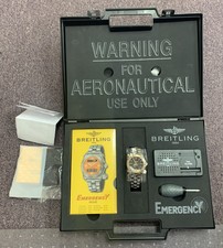 breitling gps emergency watch ebay