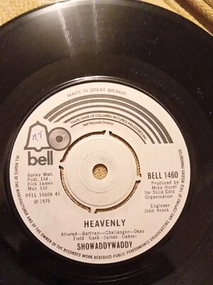 Showaddywaddy - Heavenly (7" Vinyl Single, 1975 Bell) b/w Smiling Eyes - Image 1 of 2
