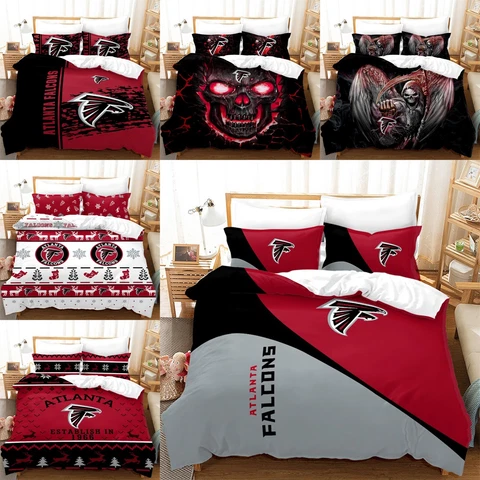 Atlanta Falcons Pillowcase Duvet Cover Comforter/Quilt Cover Home Bedding Set Cover
