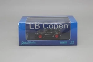 SH 1/64 Scale Daihatsu Copen LA400 Black Diecast Car Model Toy Gift NIB - Picture 1 of 6