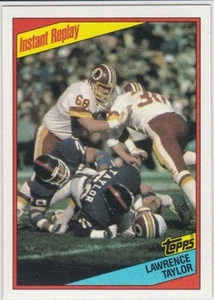 LAWRENCE TAYLOR 1984 Topps VINTAGE FOOTBALL CARD New York Giants NFL HOFer! - Foto 1 di 2