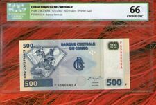 ERROR  - CONGO KONGO 500 FRANCS 2002 AFRICA  UNC  - NOT DIAMANT -   - RARE ICG