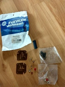 BOMBARDIER 396701 Partial Carburetor Repair Kit Evinrude Johnson OEM - Picture 1 of 9