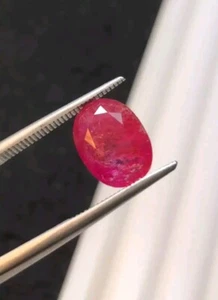 2.9ct Natural Ruby nice color and Luster Gem from Afghanistan No-heat Untreated - Picture 1 of 8