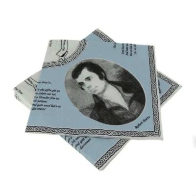 Glen Appin Of Scotland Scottish Robert Burns 3 Ply Paper Napkins