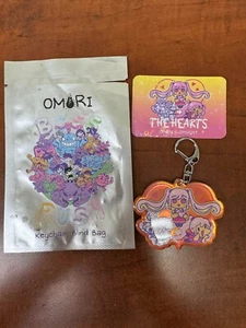 OMORI Acryl Schlüsselanhänger Bossrush THE HEARTS - Bild 1 von 3