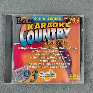 Chartbuster Karaoke Country Hot Hits Vol. Disco de karaoke 293 CD+G usado - Imagen 1 de 3