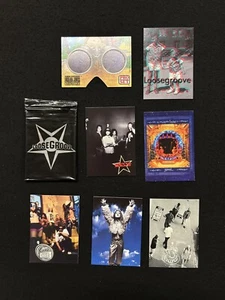 RARE Seattle LOOSEGROOVE records set of 6 trading cards 1990s - Picture 1 of 3