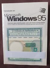 Microsoft Windows 95 - USB - em CD - Original - com Manual e Certificado + chave
