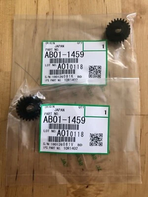 Lot of 2 Genuine Ricoh AB01-1459 Gear for Toner Coil Aficio 1075 MP 7001 8001 SP