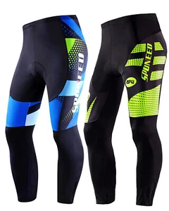 Herren Fahrradhose gepolstert Mountainbike Hose dehnbar Radfahrerunterteil - Bild 1 von 10