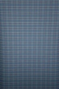 Vintage Off White, Pink & Green Plaid Lines on Dark Blue by C&A  41781 - Picture 1 of 7