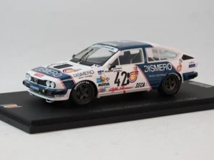Spark Alfa Romeo GTV6 #42 Cipriani Toffoli Siena 24h Spa 1984 1/43 SB425 - Foto 1 di 5