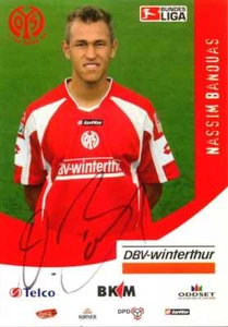 alte Autogrammkarte FSV Mainz 05  Nassim Banduas - Bild 1 von 1