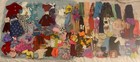 100+ Stck. Menge Vintage 1960 1970 1980 Mattel Barbie Puppe Kleidung Schuhe lange Haare