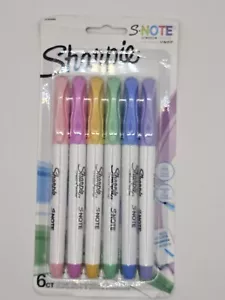 Sharpie S•note 6 Ct Creative Marker with 2-in-1 Tip. (GS347) - Picture 1 of 3