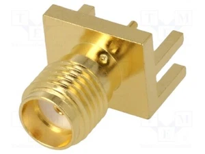 SMT SMA to PCB Edge Art PTFE 50Ω Gold Plated Female - Picture 1 of 1