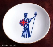 Britannia Insurance Advertising Dish Ashtray Royal Doulton