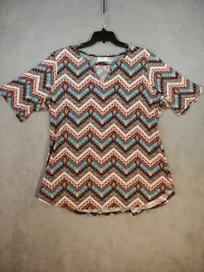 Boobie Brooks Shirt Blouse 2X Short Sleeve women's - Picture 1 of 7