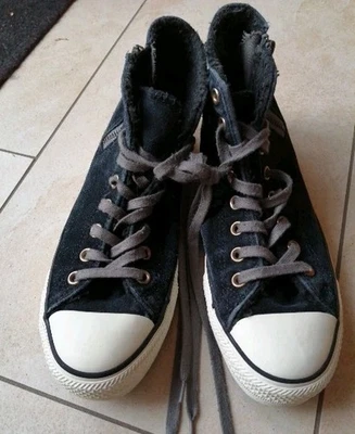 Converse All Star 7 , Unisex, Sneaker, schwarz, Wildleder, gefüttert, Gr. 40  - Bild 1 von 4