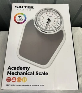 Salter Mechanical Bathroom Scales Academy Doctor's Style Easy Read Analogue Dial - Picture 1 of 6
