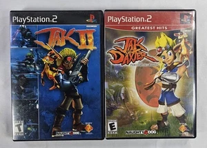 Jak II CIB, Jak and Daxter the Precursor Legacy CIB,Resurfaced PS2 PlayStation 2 - Picture 1 of 4