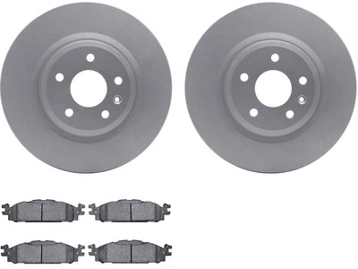 For 2011-2012 Lincoln MKS Brake Pad and Rotor Kit Dynamic Friction 34864PFXR Foto 1 de 2