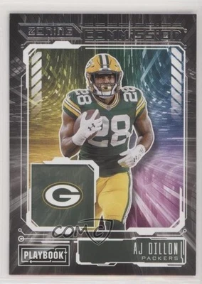 2021 Panini Playbook Zoning Commission AJ Dillon #ZC-AJD - Image 1 of 2
