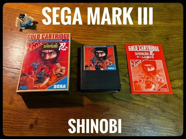 SHINOBI - SEGA MARK III - SEGA - COLLECTION QUALITY - Image 1 of 4