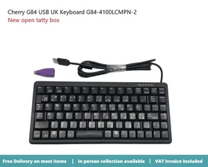 Cherry Compact Keyboard G84 USB UK Keyboard G84-4100LCMPN-2 - Afbeelding 1 van 5