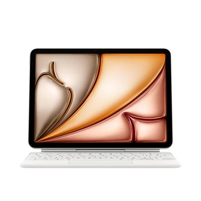 Apple Magic Keyboard für iPad Air 11" (M3) 2025 deutsch weiß - Bild 1 von 4