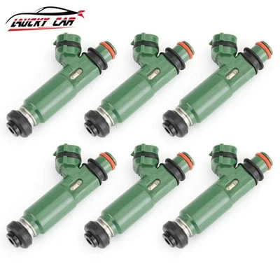 6X Inyectores de combustible para Toyota Land Cruiser 23250-66010 2320966010 nuevos Foto 1 de 4