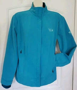 Mountain Hardware Jacke Damen L Softshell Full Zip Taschen Daumenloch blau - Bild 1 von 12