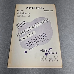 Pepper Polka Sheet Music Orchestra Arrangement See Description For All Included - Picture 1 of 10