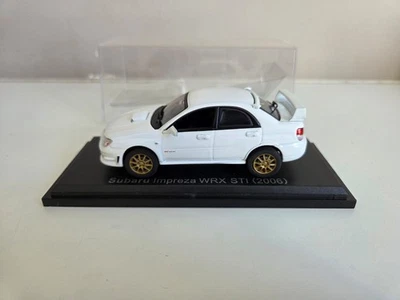 Hachette Norev 1/43 Subaru Impreza WRX STi - Bianco - 2006 - Immagine 1 di 4