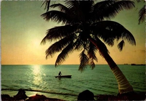 Postal Filipinas Sunset Manila Bay 6x4 - Imagen 1 de 2