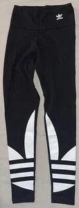 adidas LARGE LOGO Leggings Damen XS extra klein schwarz - Bild 1 von 5