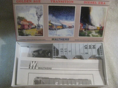 Walthers 932-5403 HO Custom CSX 100-Ton Cement Covered Hopper #224997 New sealed - Image 1 of 4