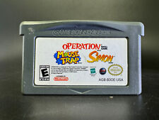Mouse Trap / Operation / Simon (Nintendo Game Boy Advance GBA) *CART ONLY*