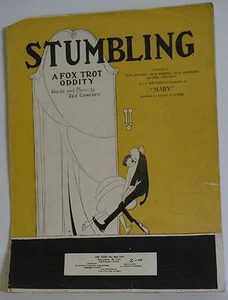 vintage sheet music Stumbling Fox Trot oddity Zez Confrey 1922 Australian - Picture 1 of 3