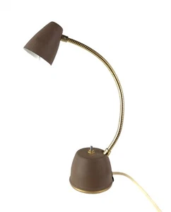 Vintage Eagle Hi-Lite High Intensity Schreibtischlampe 50er Jahre One Switch Crinkle Finish - Bild 1 von 8