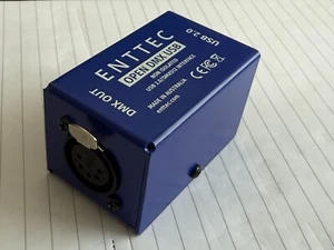 Enttec Open DMX Interfaccia USB Compatta USB a DMX Controller inclusi cavi - Foto 1 di 2