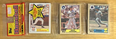 Ryne Sandberg Rick Cerone Danny Tartabull Dave Stieb Jeff H. Rafael Palmeiro Foto 1 de 2