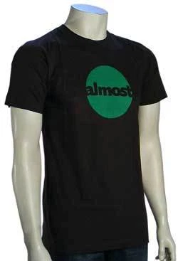 Almost Circle Logo T-Shirt - Chocolate - New - Imagem 1 de 1