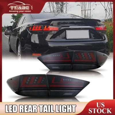 Smoked LED Tail Lights Assembly For Lexus ES350 ES 300h 2013-2018 Rear Lamps - Image 1 of 4