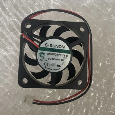 Sunon GM0504PEV1-8 DC5V 0.5W  40mm Cooling Fan 2 Pin - Image 1 of 2