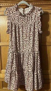 Tiered Sleeveless Lg Dress - Picture 1 of 8