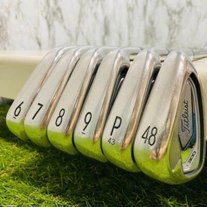 Titleist T300 2019 6pcs 6-Pw+48 Iron Set KUROKAGE 60i 1FLEX Graphite Shaft - Picture 1 of 9
